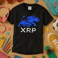 Ripple Xrp Bullrun To The Moon Cryptocurrency Coin Token Kids T-Shirt thumb 3