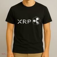 Ripple Xrp Crypto Token Blockchain Technology White Vintage T-Shirt thumb 3