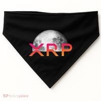 Ripple Xrp Coin Moon Xrp Army Crypto Cryptocurrency USA-Made Doggie Bandana thumb 0