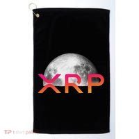 Ripple Xrp Coin Moon Xrp Army Crypto Cryptocurrency Golf Towel thumb 0