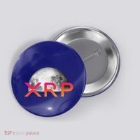 Ripple Xrp Coin Moon Xrp Army Crypto Cryptocurrency Button thumb 0