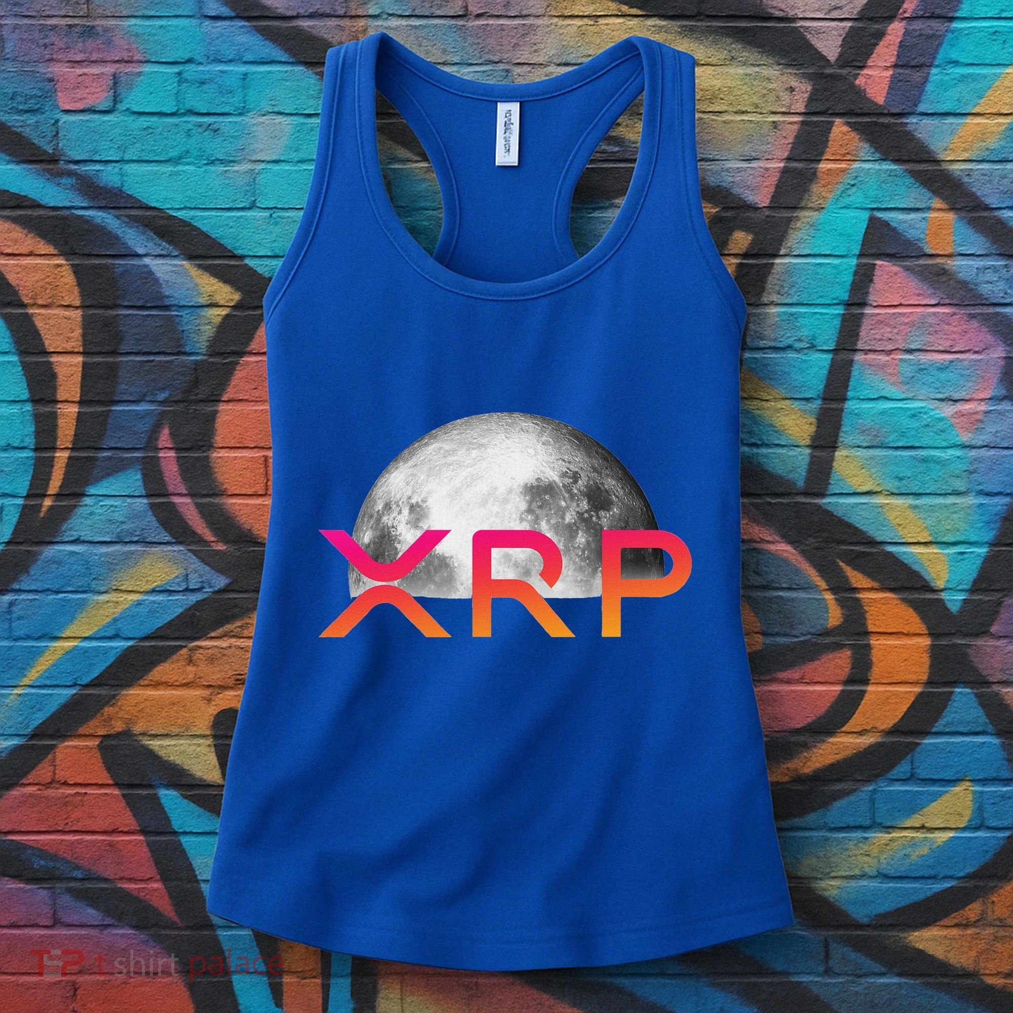 Ripple Xrp Coin Moon Xrp Army Crypto Cryptocurrency Women's Tank Top