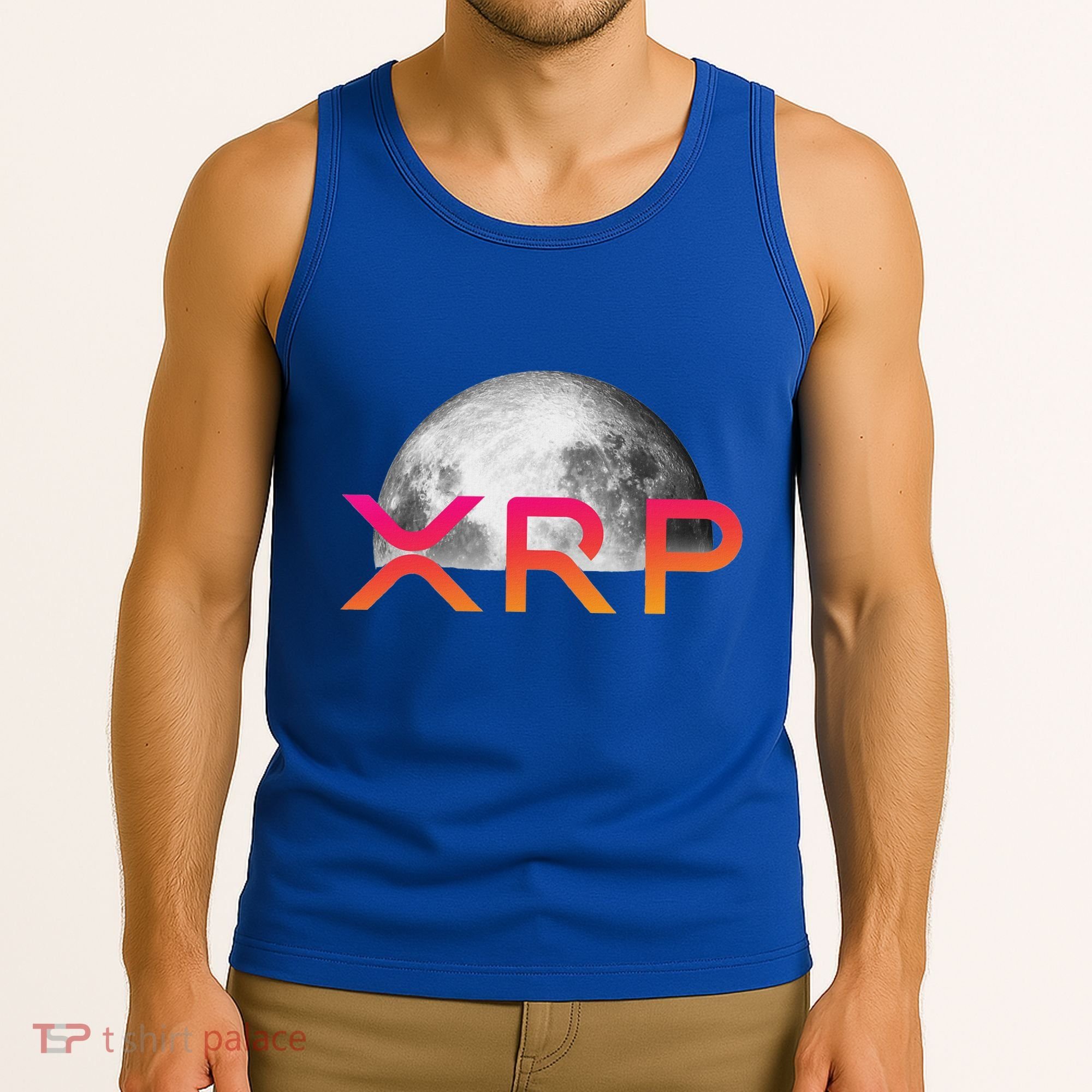 Ripple Xrp Coin Moon Xrp Army Crypto Cryptocurrency Tank Top