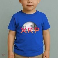 Ripple Xrp Coin Moon Xrp Army Crypto Cryptocurrency Toddler T-Shirt thumb 2