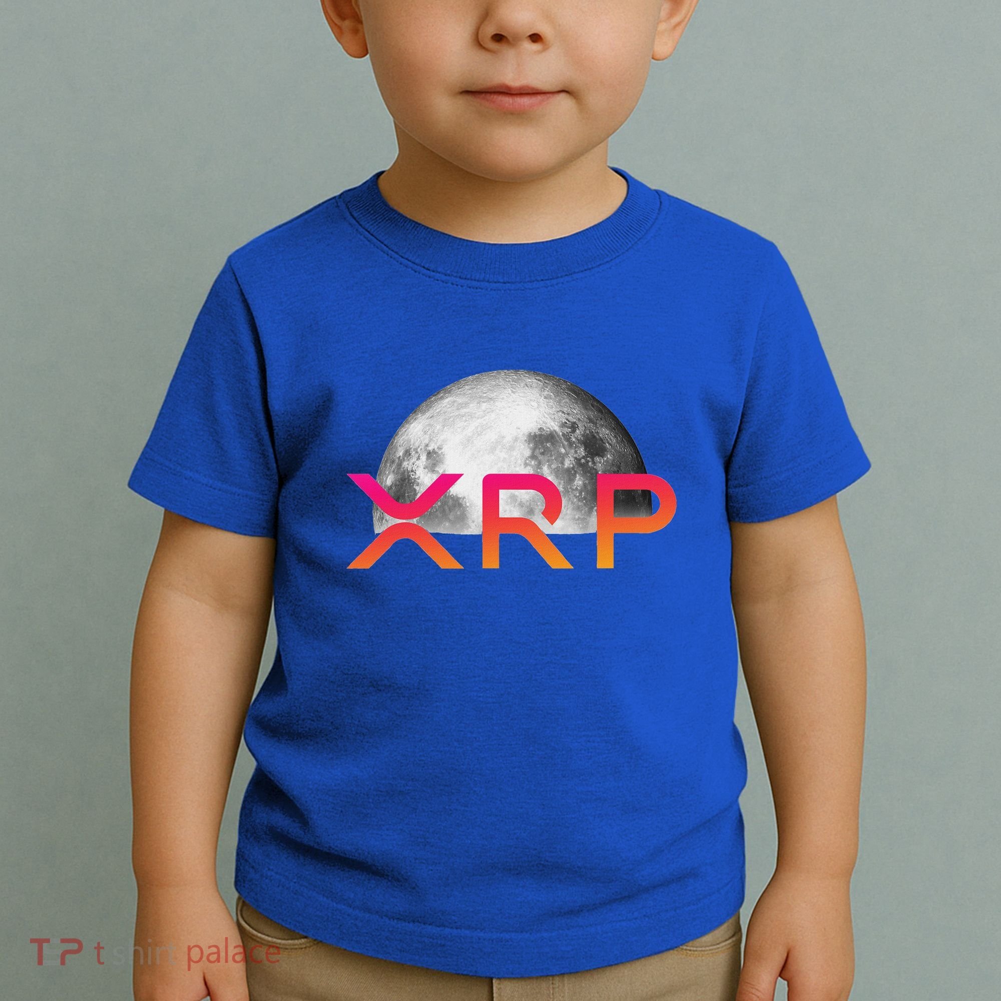 Ripple Xrp Coin Moon Xrp Army Crypto Cryptocurrency Toddler T-Shirt