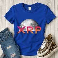 Ripple Xrp Coin Moon Xrp Army Crypto Cryptocurrency Women's T-Shirt thumb 3