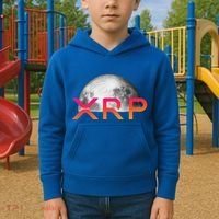 Ripple Xrp Coin Moon Xrp Army Crypto Cryptocurrency Kids Hoodie thumb 2