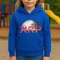 Ripple Xrp Coin Moon Xrp Army Crypto Cryptocurrency Kids Hoodie thumb 3