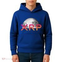 Ripple Xrp Coin Moon Xrp Army Crypto Cryptocurrency Kids Hoodie thumb 4