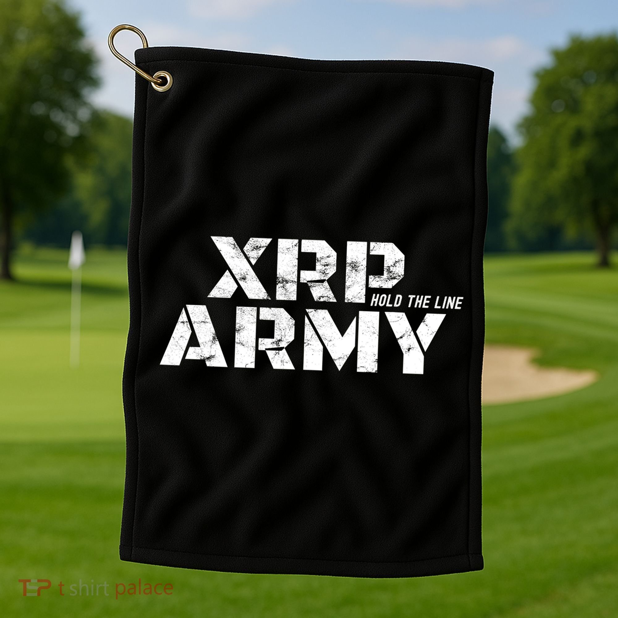 Ripple Xrp Crypto Currency Trader Golf Towel