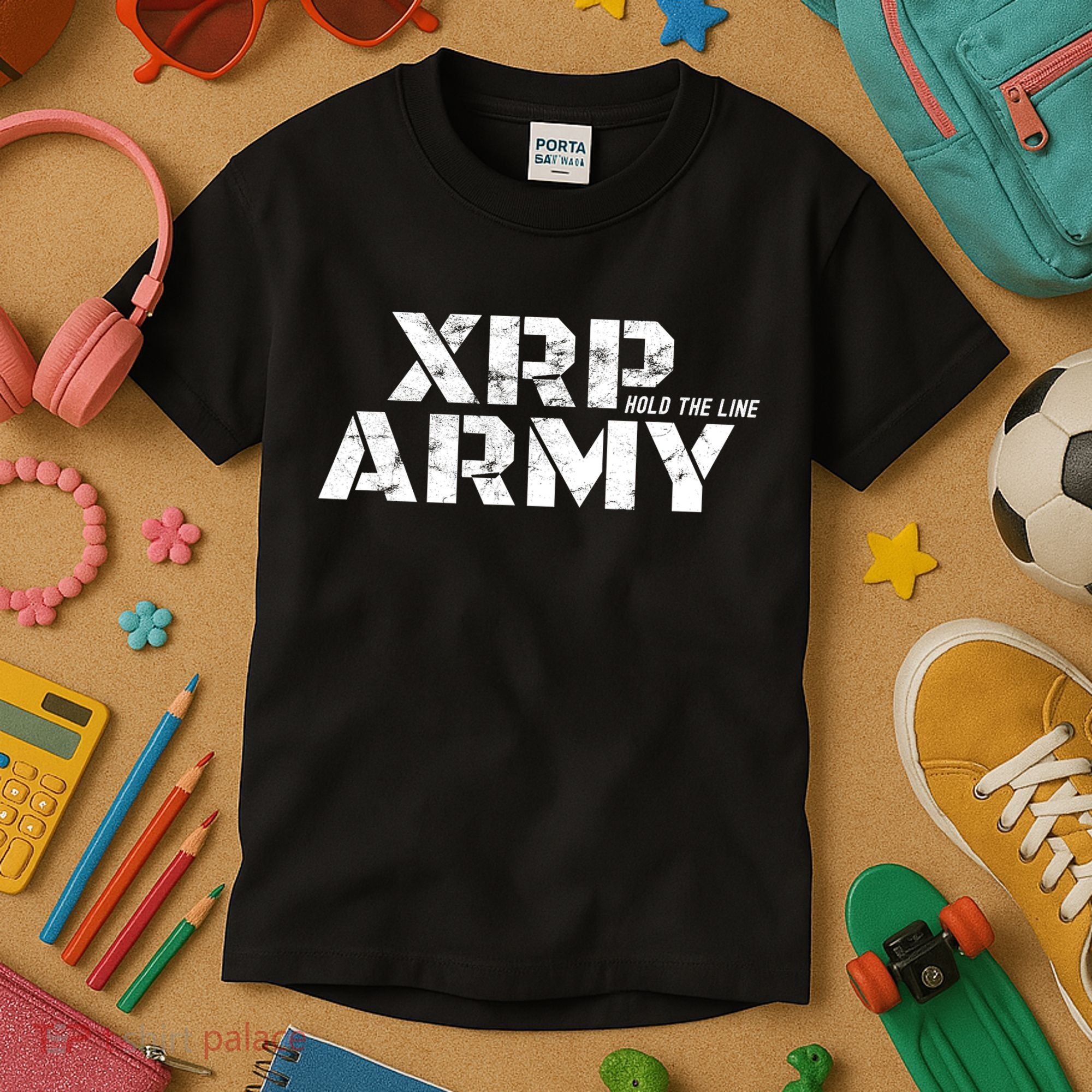Ripple Xrp Crypto Currency Trader Kids T-Shirt