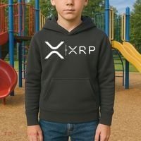 Ripple Xrp Coin Kids Hoodie thumb 2
