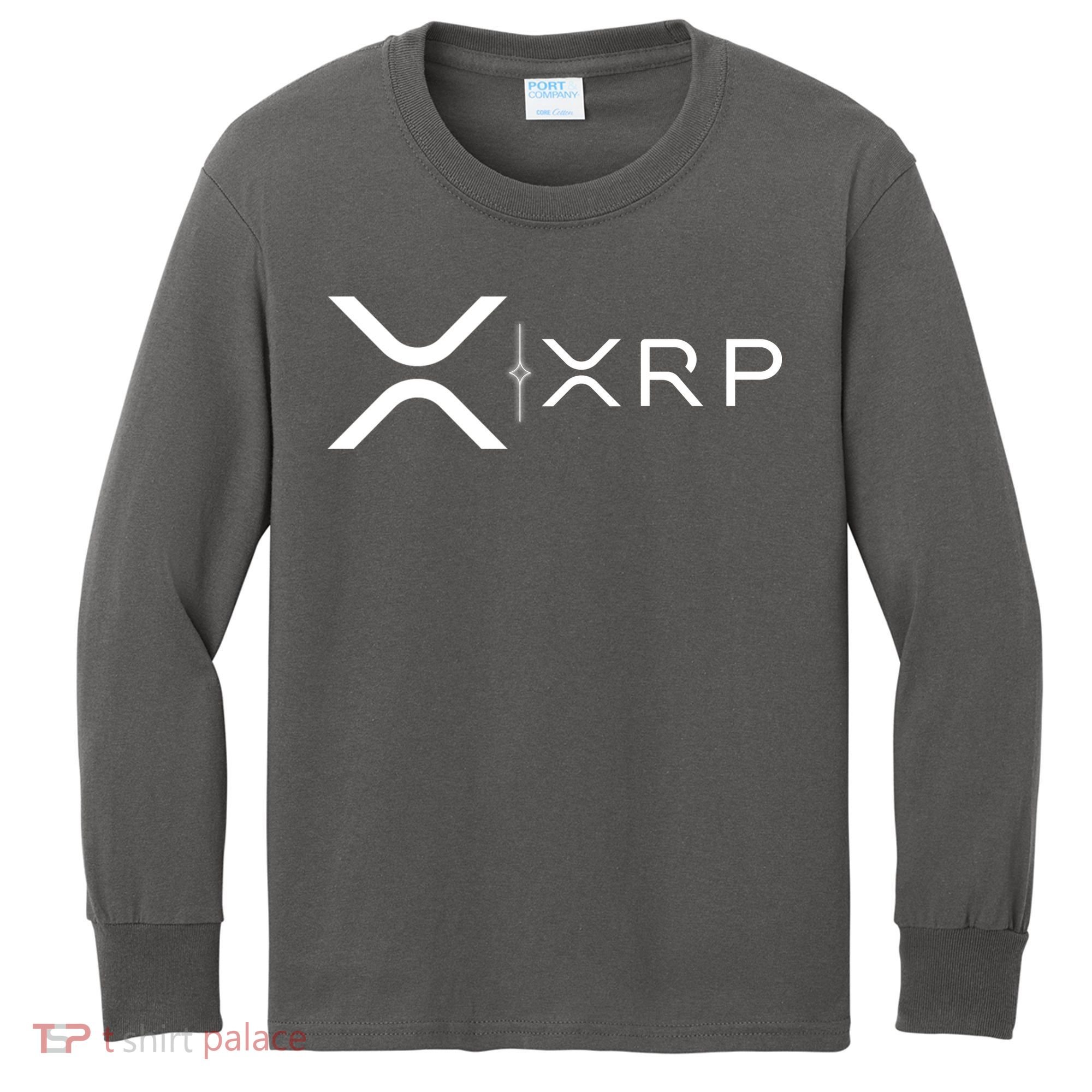 Ripple Xrp Coin Kids Long Sleeve Shirt
