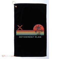 Ripple Xrp Crypto Blockchain Digital Currency Altchain Golf Towel thumb 0