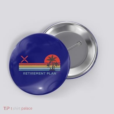 Ripple Xrp Crypto Blockchain Digital Currency Altchain Button