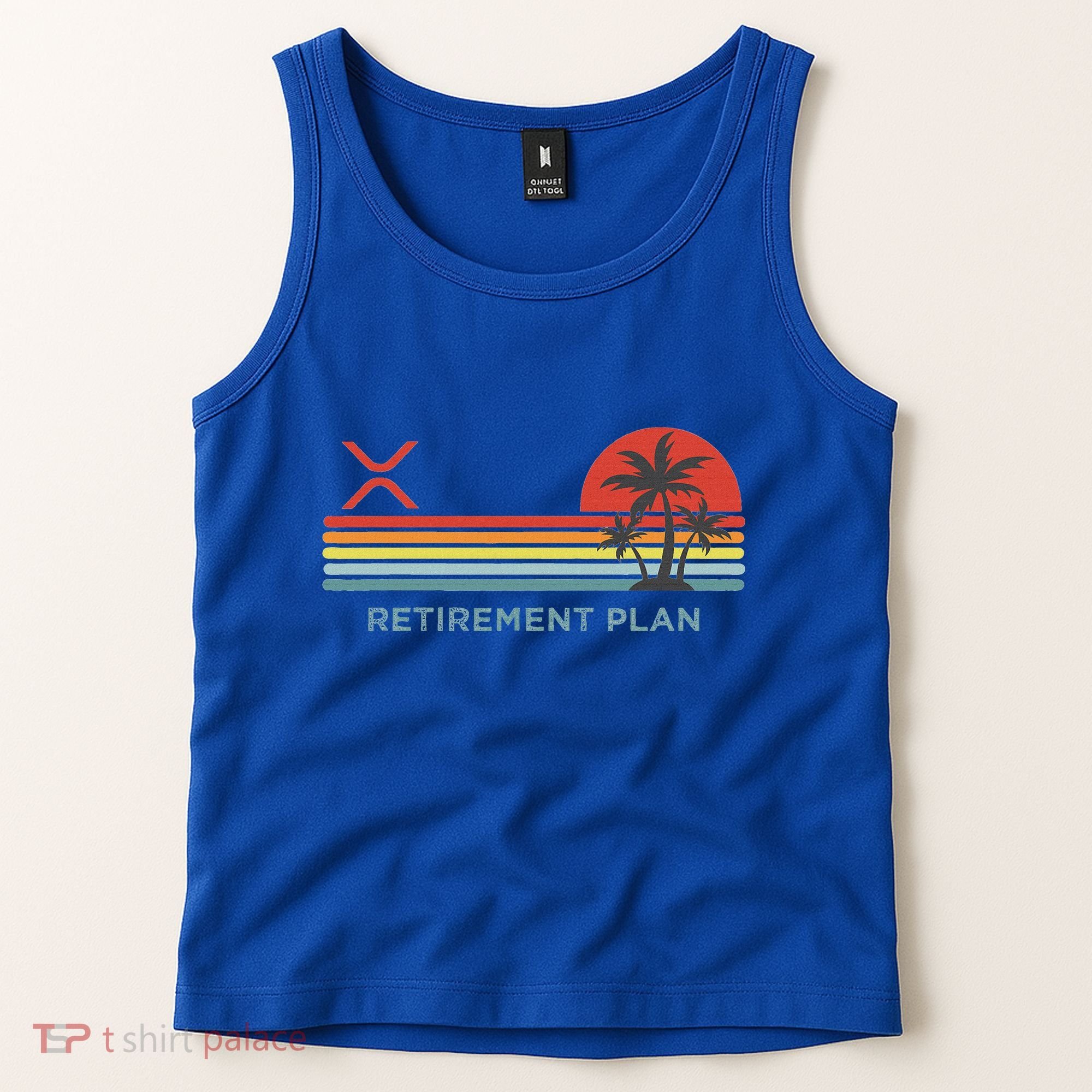 Ripple Xrp Crypto Blockchain Digital Currency Altchain Tank Top