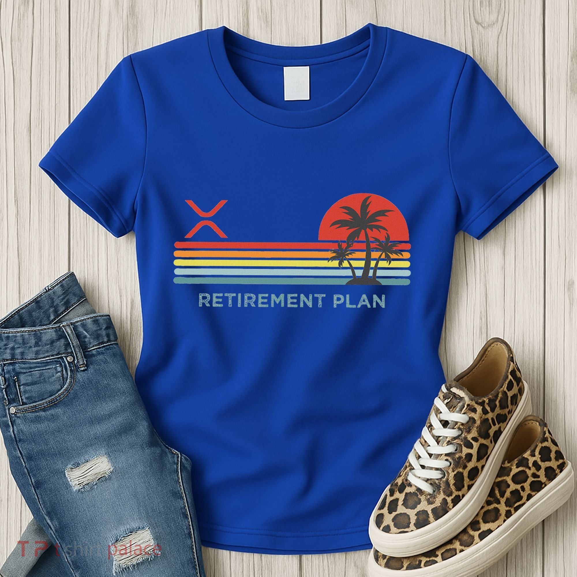 Ripple Xrp Crypto Blockchain Digital Currency Altchain Women's T-Shirt