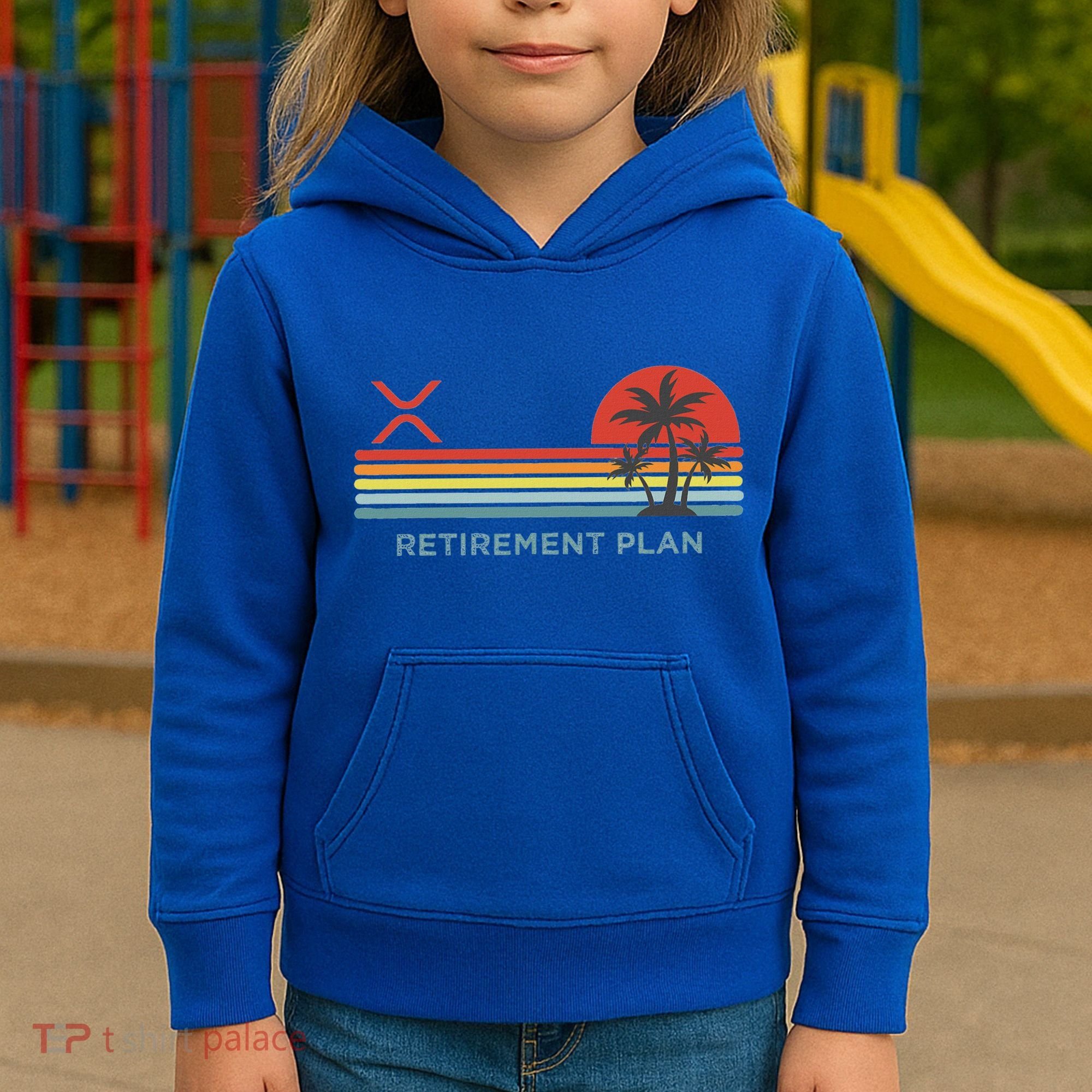 Ripple Xrp Crypto Blockchain Digital Currency Altchain Kids Hoodie