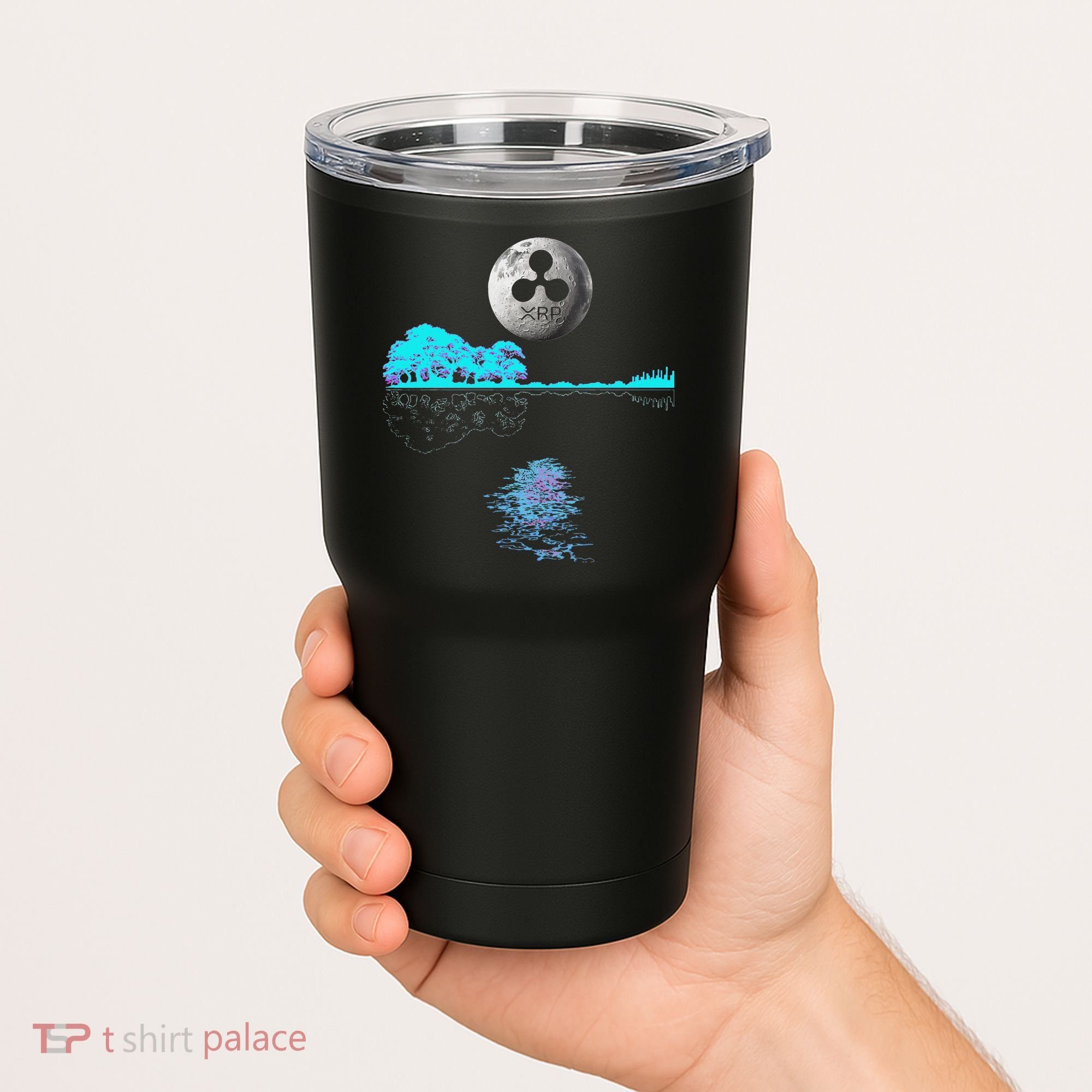 Ripple Xrp Guitar Lake Moon Ripple Hodler Tumbler