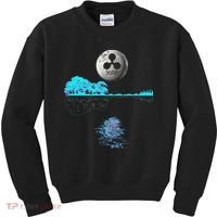 Ripple Xrp Guitar Lake Moon Ripple Hodler Kids Sweatshirt thumb 0