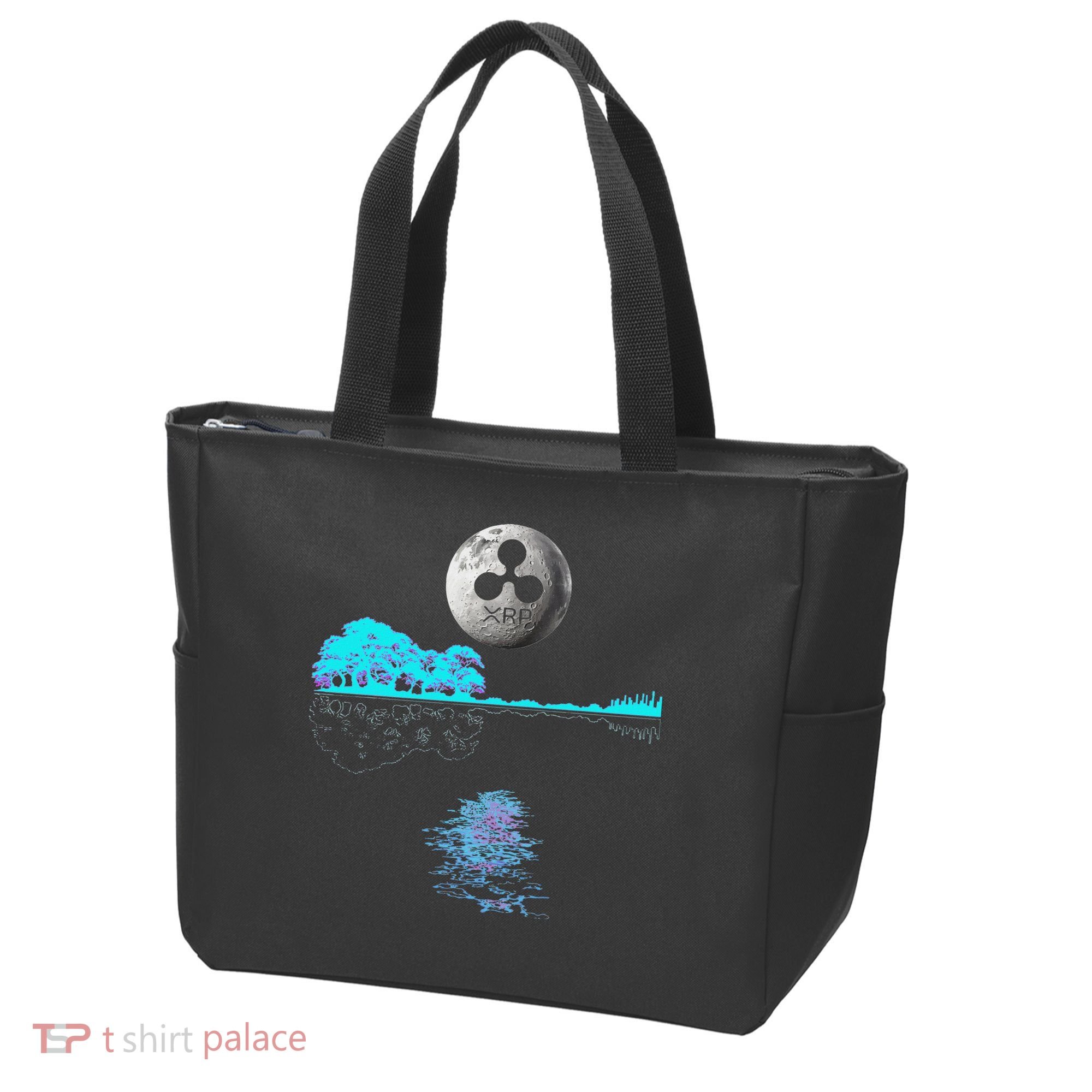 Ripple Xrp Guitar Lake Moon Ripple Hodler Tote Bag