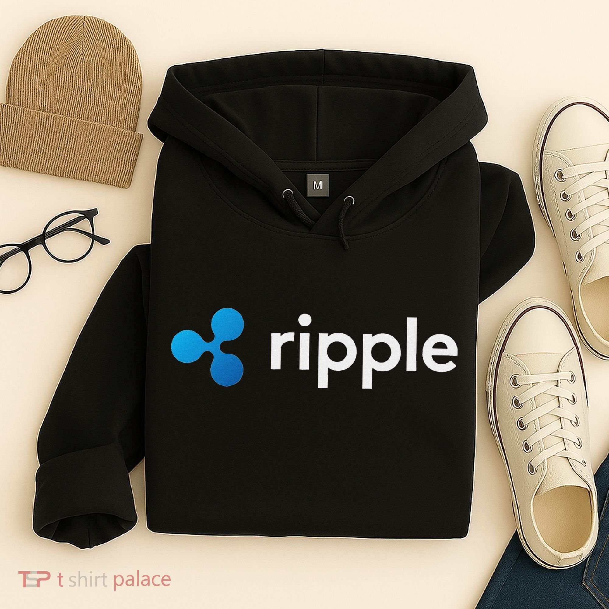 Ripple Xrp Logo Crypto Trading Trader Gift Cryptocurrency Hoodie