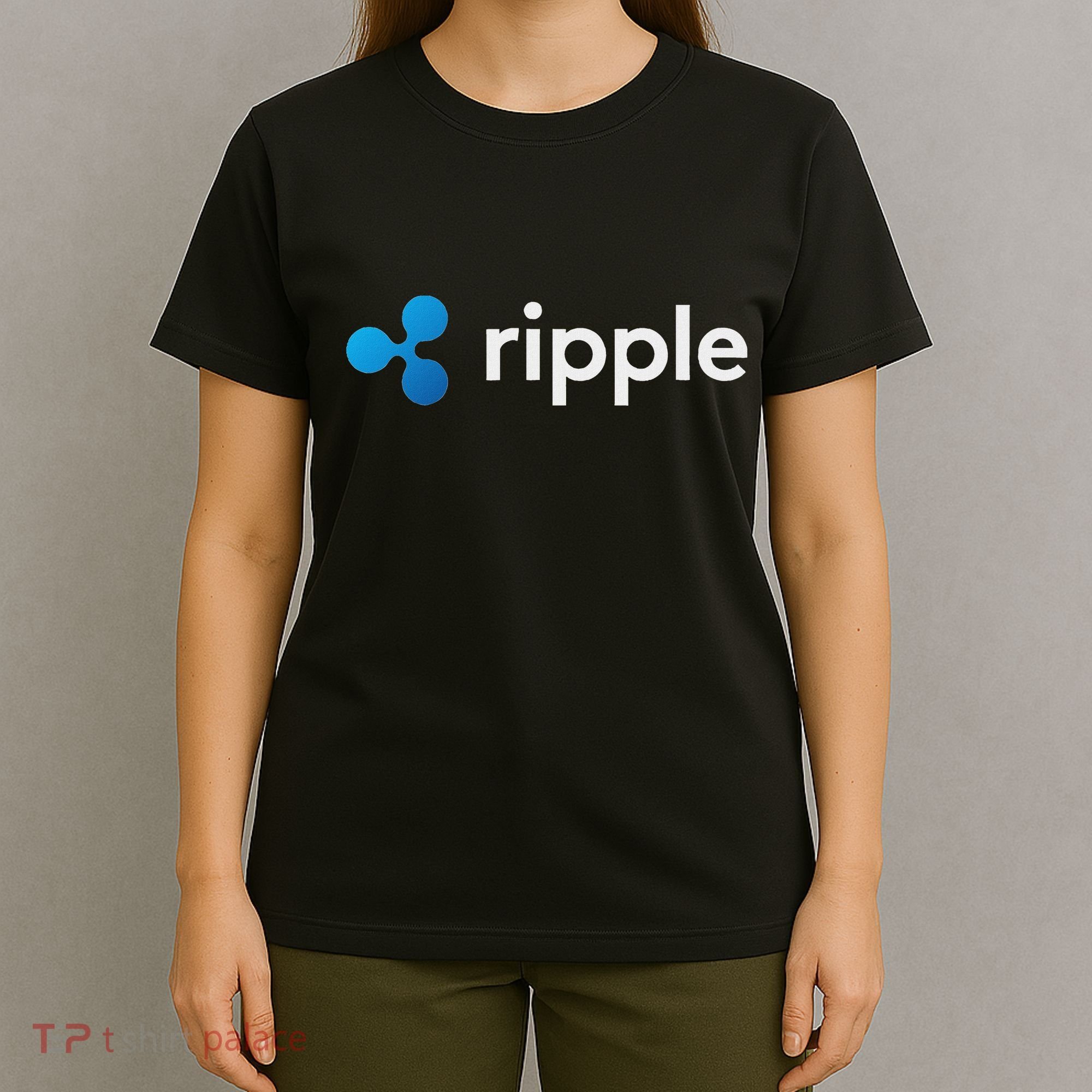 Ripple Xrp Logo Crypto Trading Trader Gift Cryptocurrency T-Shirt