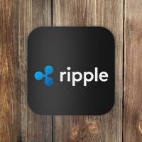 Ripple Xrp Logo Crypto Trading Trader Gift Cryptocurrency Coaster thumb 0
