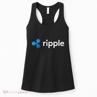 Ripple Xrp Logo Crypto Trading Trader Gift Cryptocurrency Women's Tank Top thumb 0