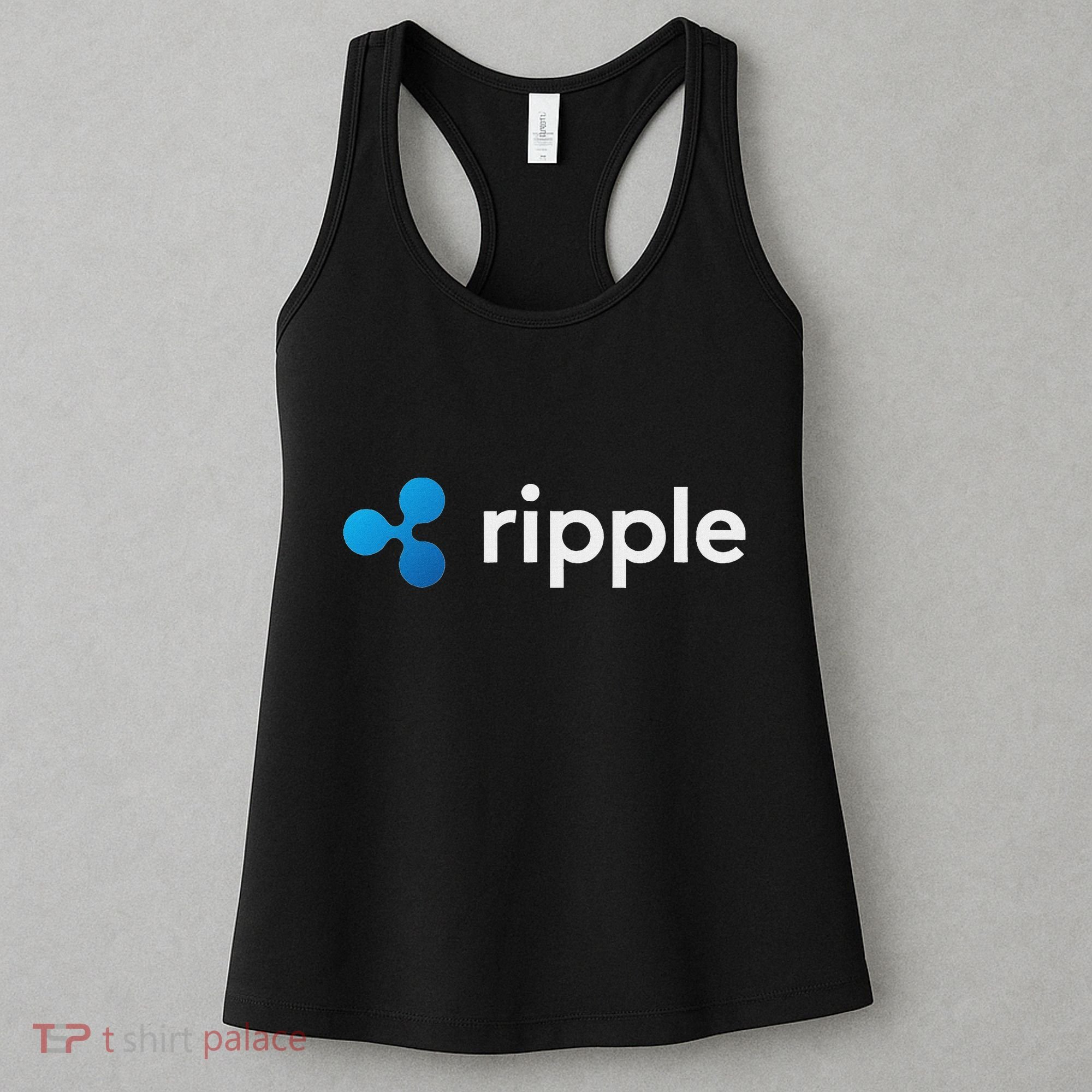 Ripple Xrp Logo Crypto Trading Trader Gift Cryptocurrency Women's Tank Top