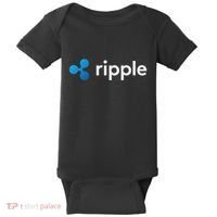 Ripple Xrp Logo Crypto Trading Trader Gift Cryptocurrency Baby Bodysuit thumb 0