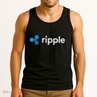 Ripple Xrp Logo Crypto Trading Trader Gift Cryptocurrency Tank Top thumb 3