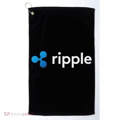 Ripple Xrp Logo Crypto Trading Trader Gift Cryptocurrency Golf Towel