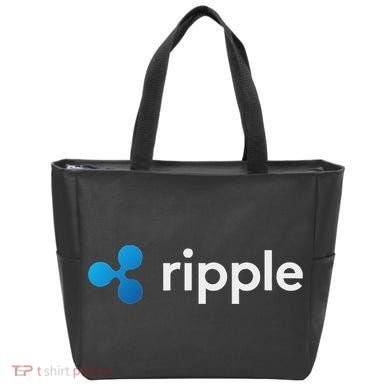Ripple Xrp Logo Crypto Trading Trader Gift Cryptocurrency Tote Bag