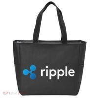 Ripple Xrp Logo Crypto Trading Trader Gift Cryptocurrency Tote Bag thumb 0