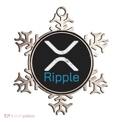 Ripple Xrp Logo Vintage Ripple Hodler Ornament