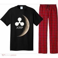 Ripple Xrp Moon Proud Ripple Hodler Pajama Set thumb 0