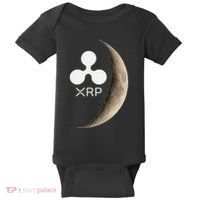 Ripple Xrp Moon Proud Ripple Hodler Baby Bodysuit thumb 0