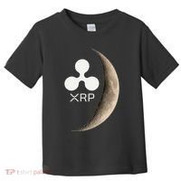 Ripple Xrp Moon Proud Ripple Hodler Toddler T-Shirt thumb 0