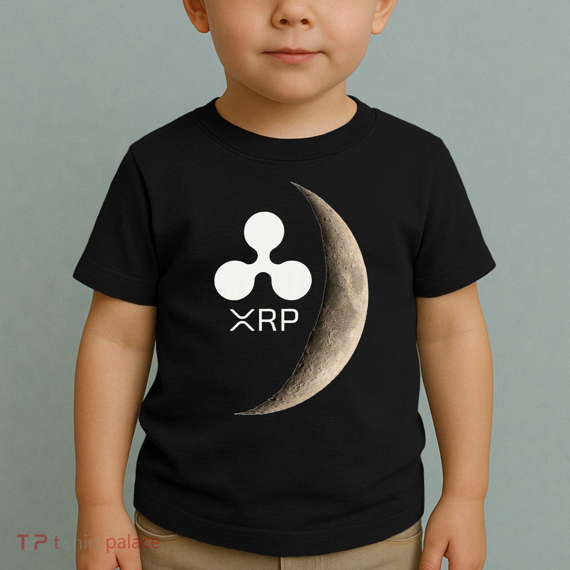 Ripple Xrp Moon Proud Ripple Hodler Toddler T-Shirt