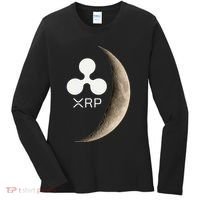 Ripple Xrp Moon Proud Ripple Hodler Women's Long Sleeve Shirt thumb 0