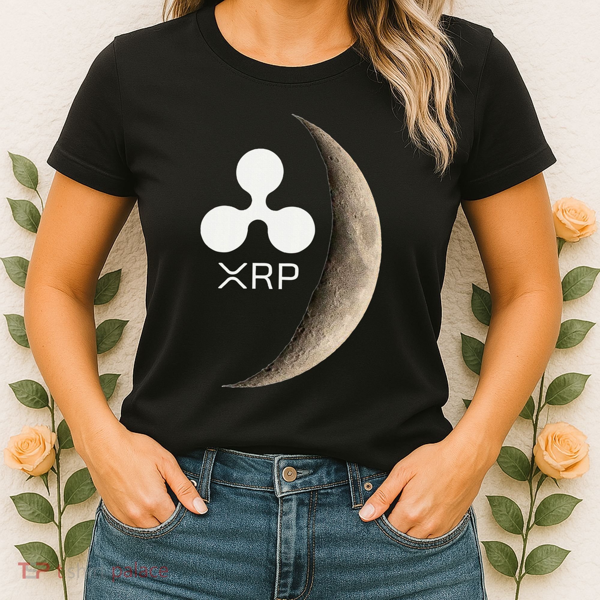Ripple Xrp Moon Proud Ripple Hodler Women's T-Shirt