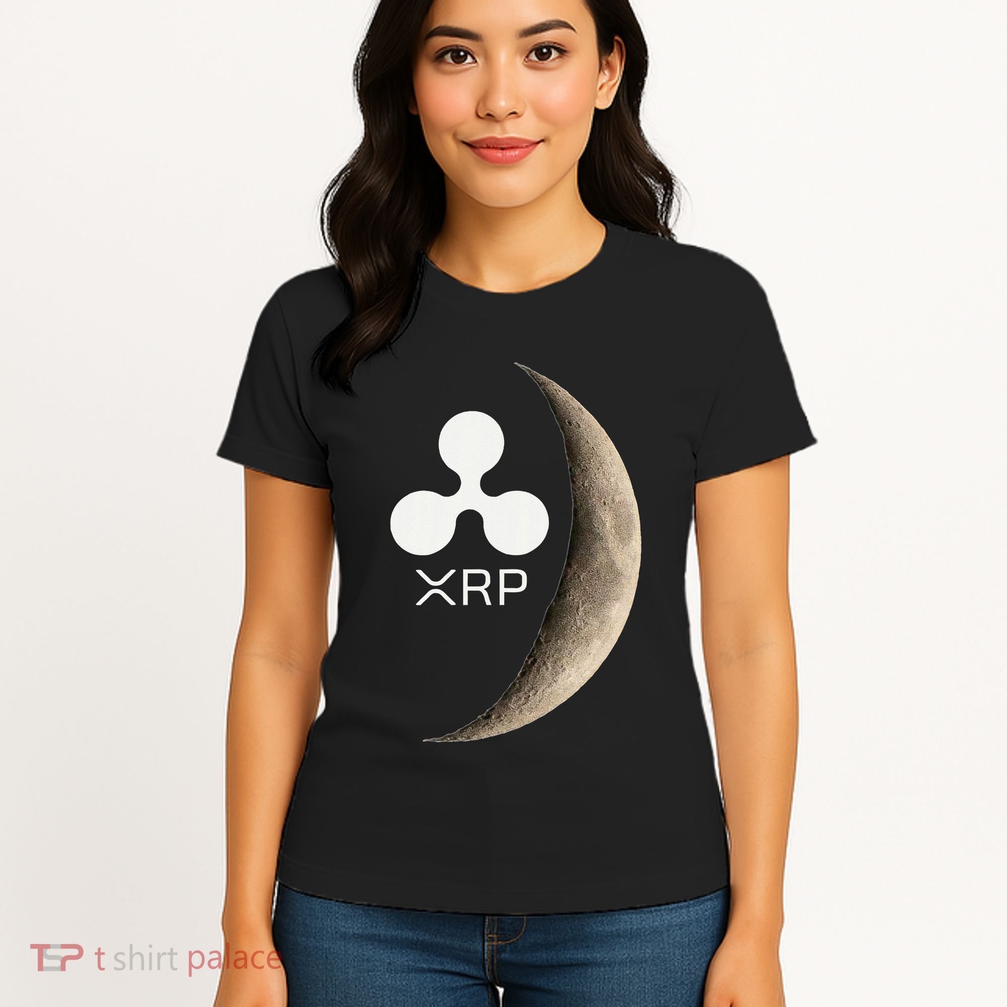 Ripple Xrp Moon Proud Ripple Hodler Women's T-Shirt