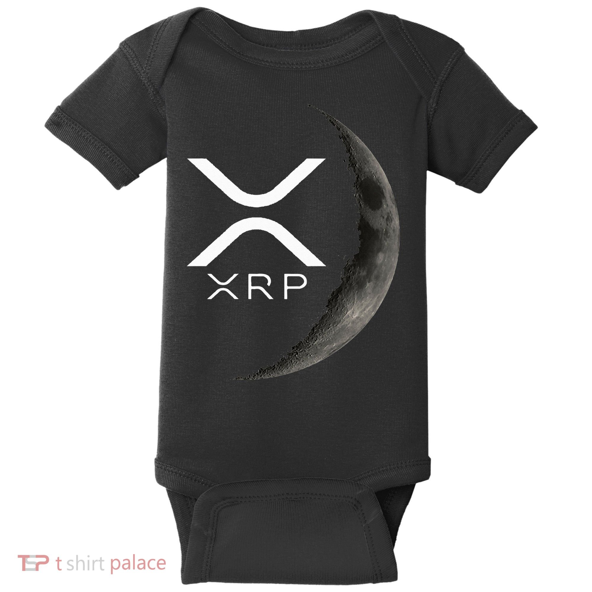 Ripple Xrp Moon Baby Bodysuit