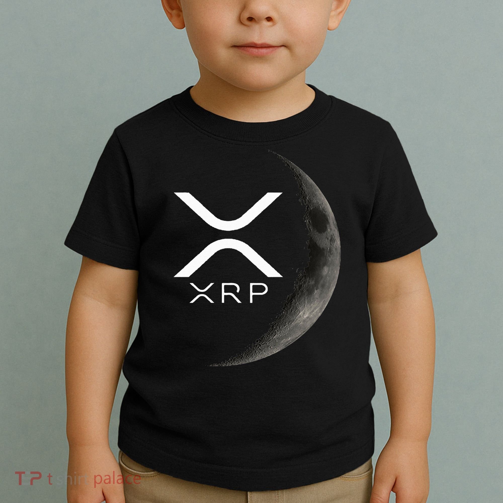 Ripple Xrp Moon Toddler T-Shirt