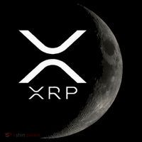 Ripple Xrp Moon Toddler T-Shirt thumb 4