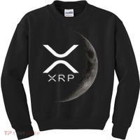 Ripple Xrp Moon Kids Sweatshirt thumb 0