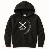 Ripple Xrp Moon Kids Hoodie thumb 0