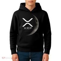 Ripple Xrp Moon Kids Hoodie thumb 4