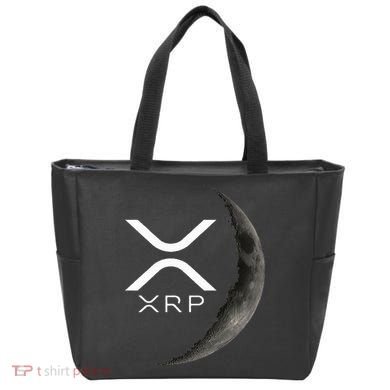 Ripple Xrp Moon Tote Bag